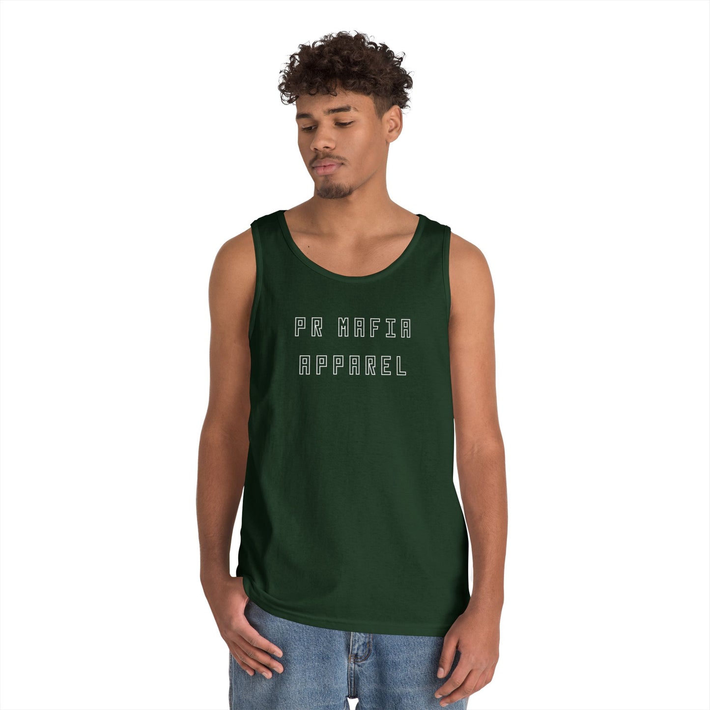 TREN TWINS QR Code Graphic Tank Top